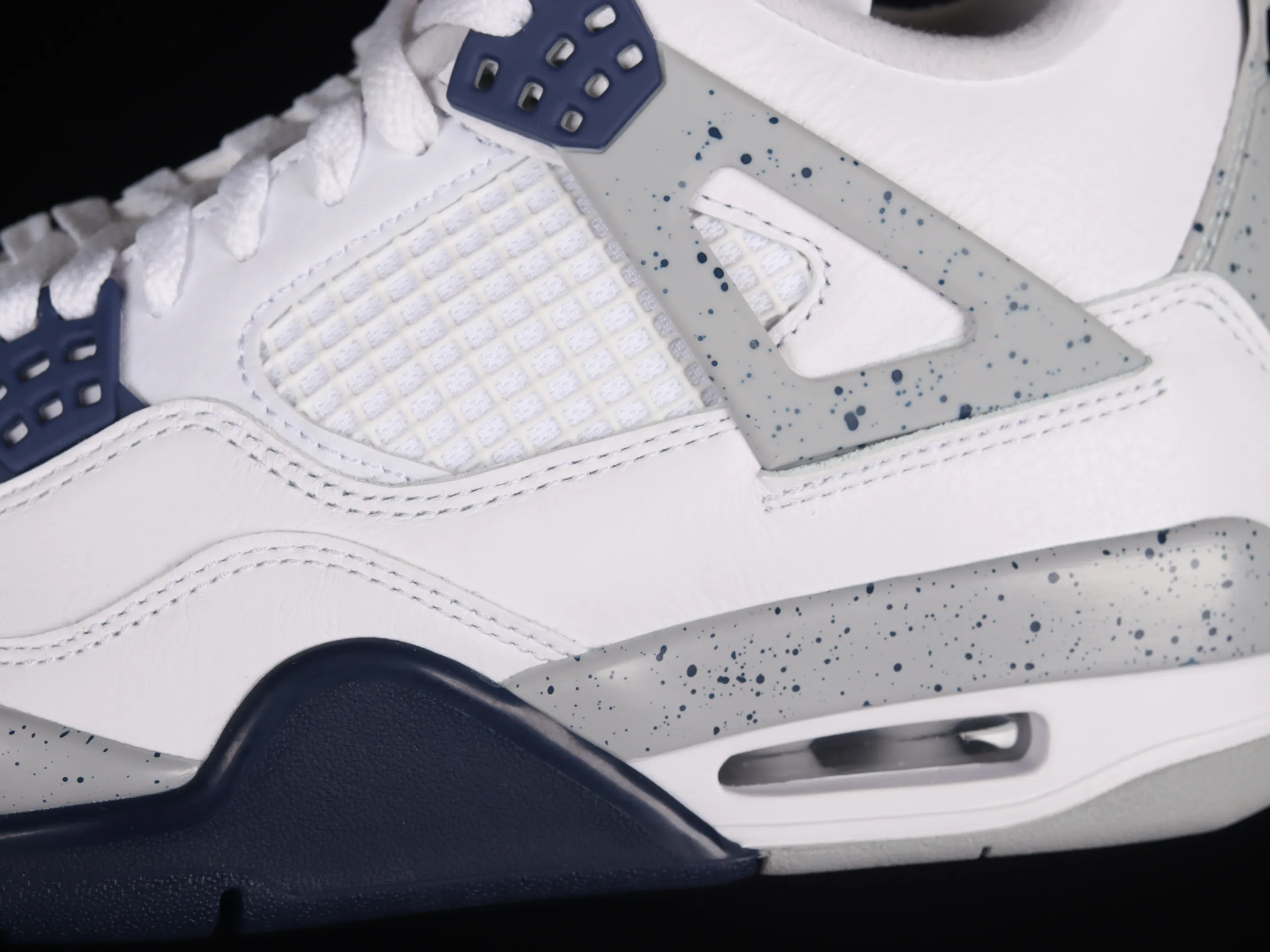 All categories Air Jordan Jordan series basketball shoes Air Jordan 4 LJR version Air Jordan 4 Retro "Midnight Navy" AJ4 Joe 4 Midnight Blue Men's cultural basketball shoes DH6927-140